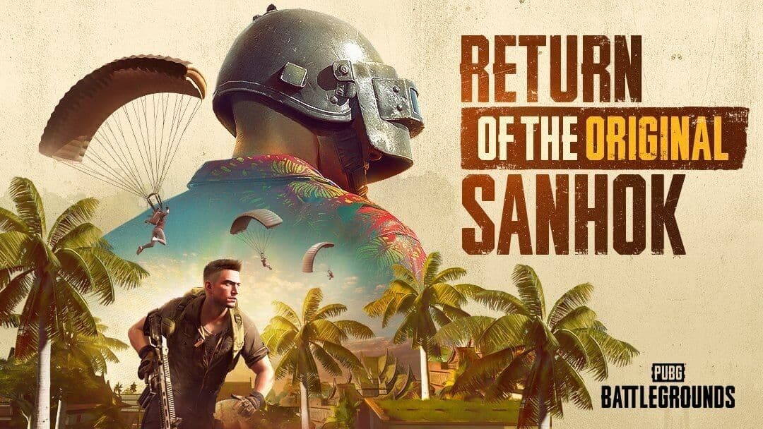 2022 pubg battlegrounds sanhok key art