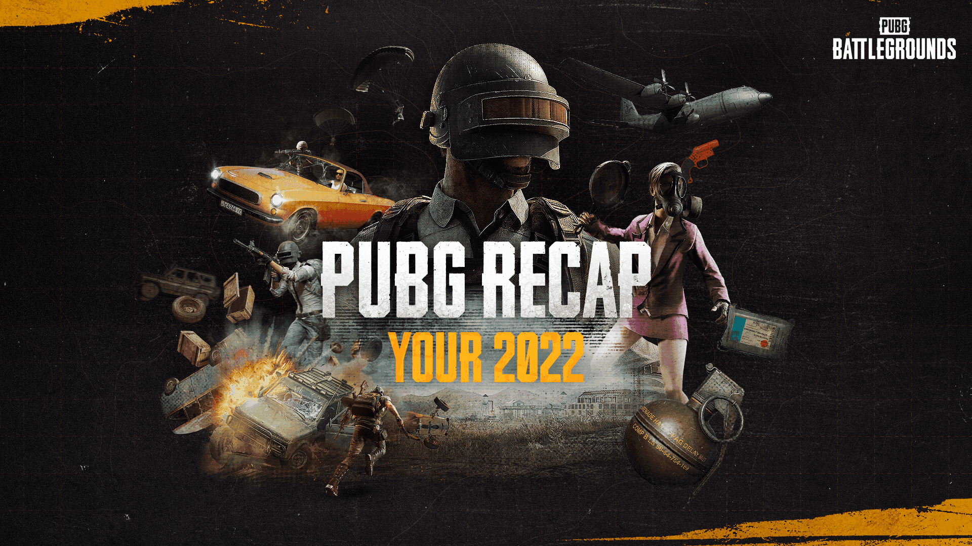 2023 pubg battlegrounds recap 2022 key art