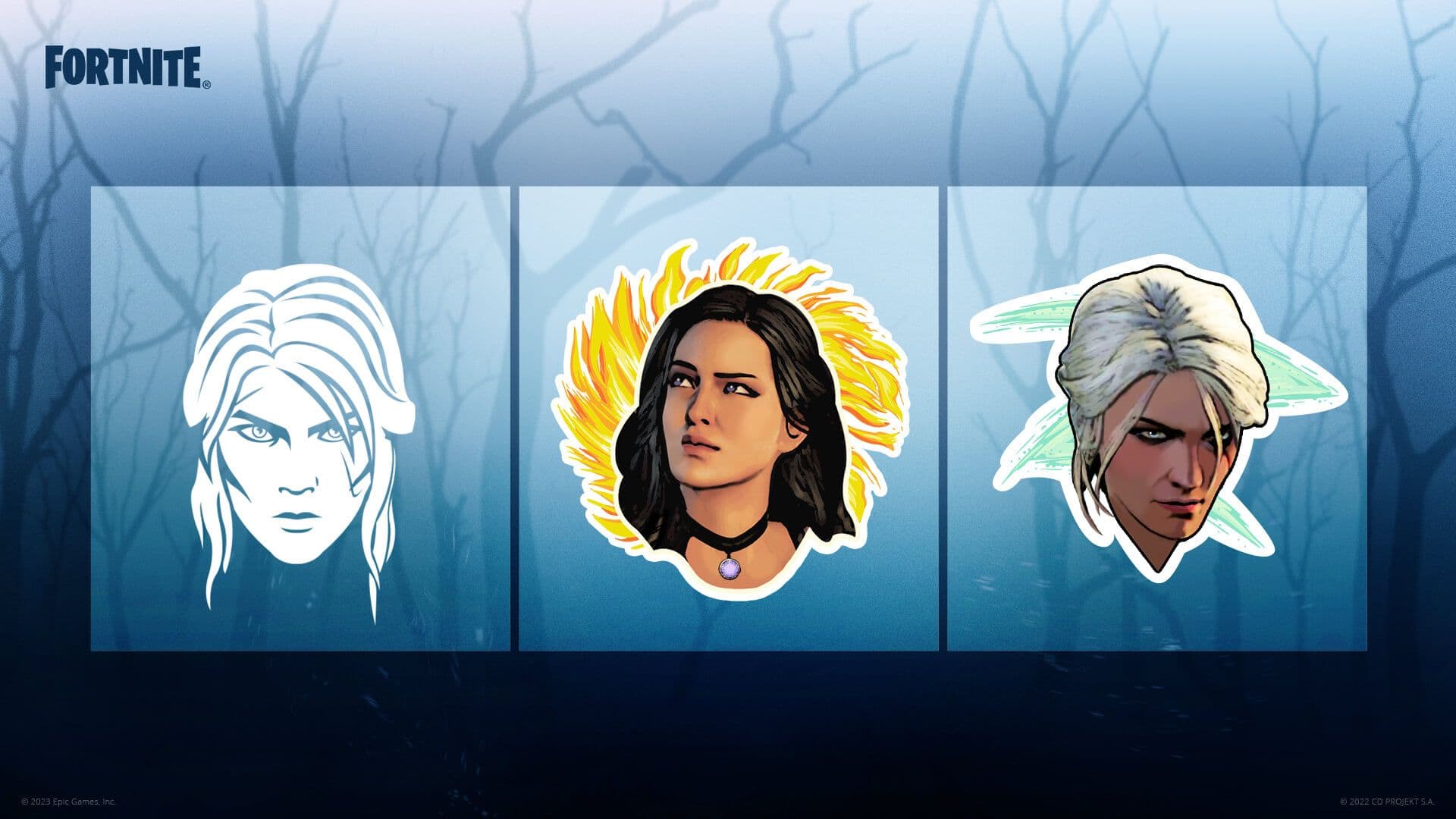 Fortnite: Ciri und Yennefer von Vengerberg