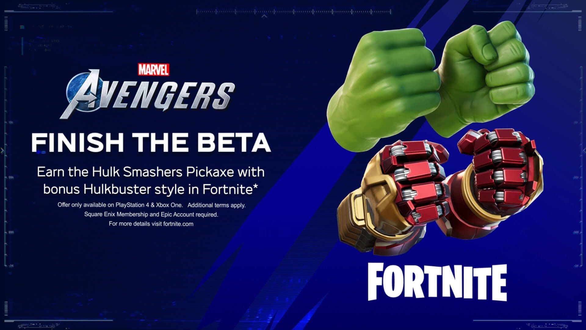 Marvel S Avengers Fortnite Beta Image