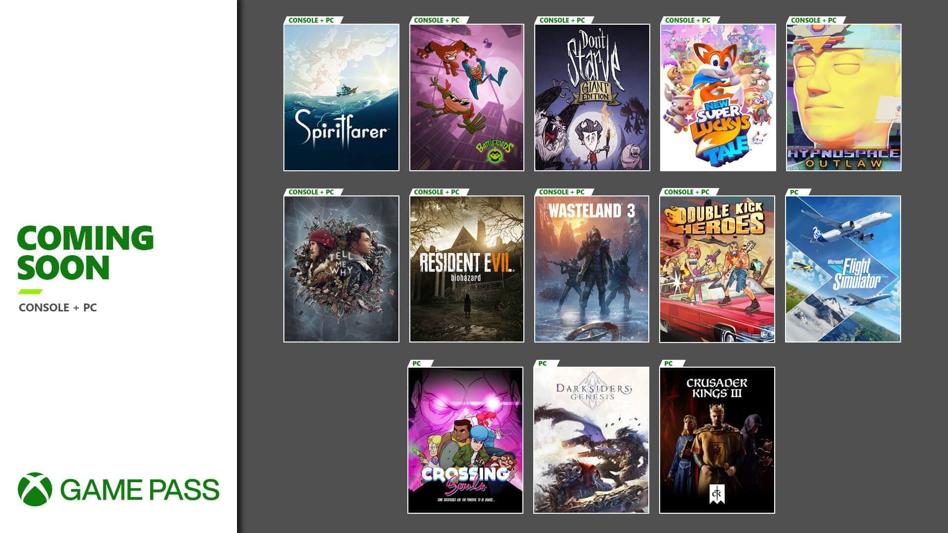 Mediaasset Xboxgamepass August