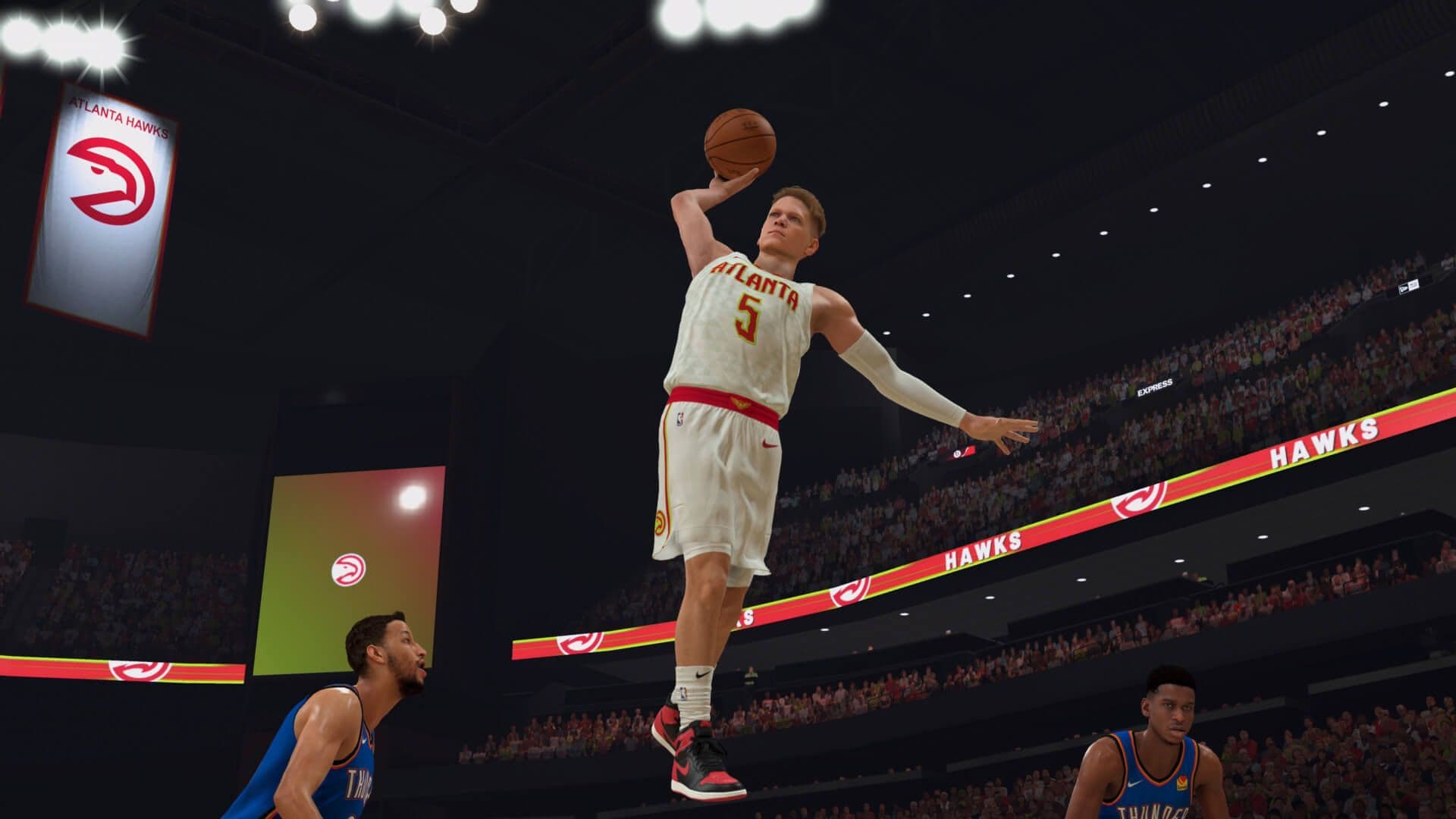 Nba 2k20 William Floyd Atlanta Hawks Dunk