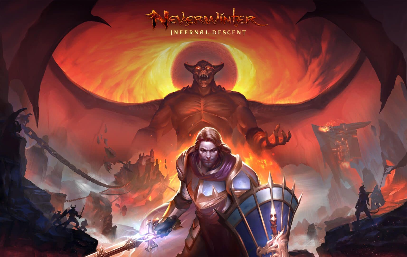 Neverwinter Infernaldescent Keyart