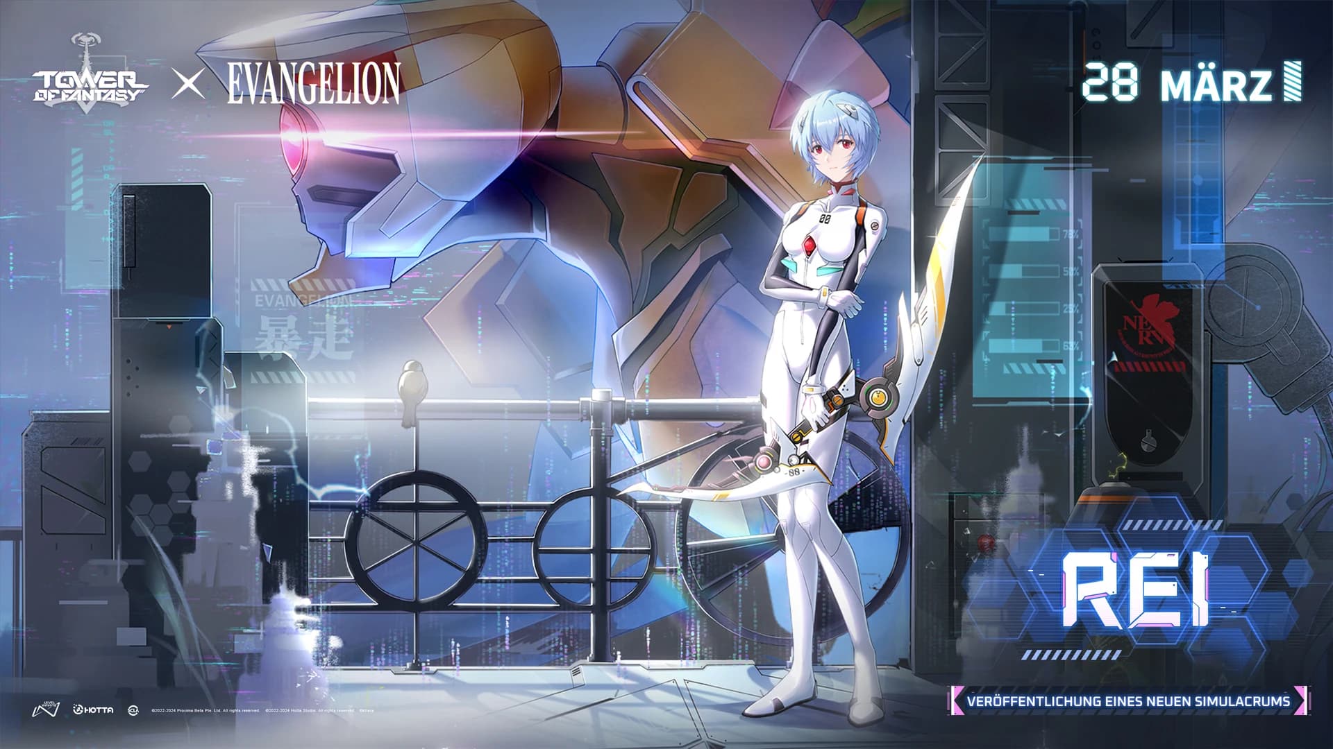 Tower of Fantasy x Evangelion: Neuer Charakter Rei