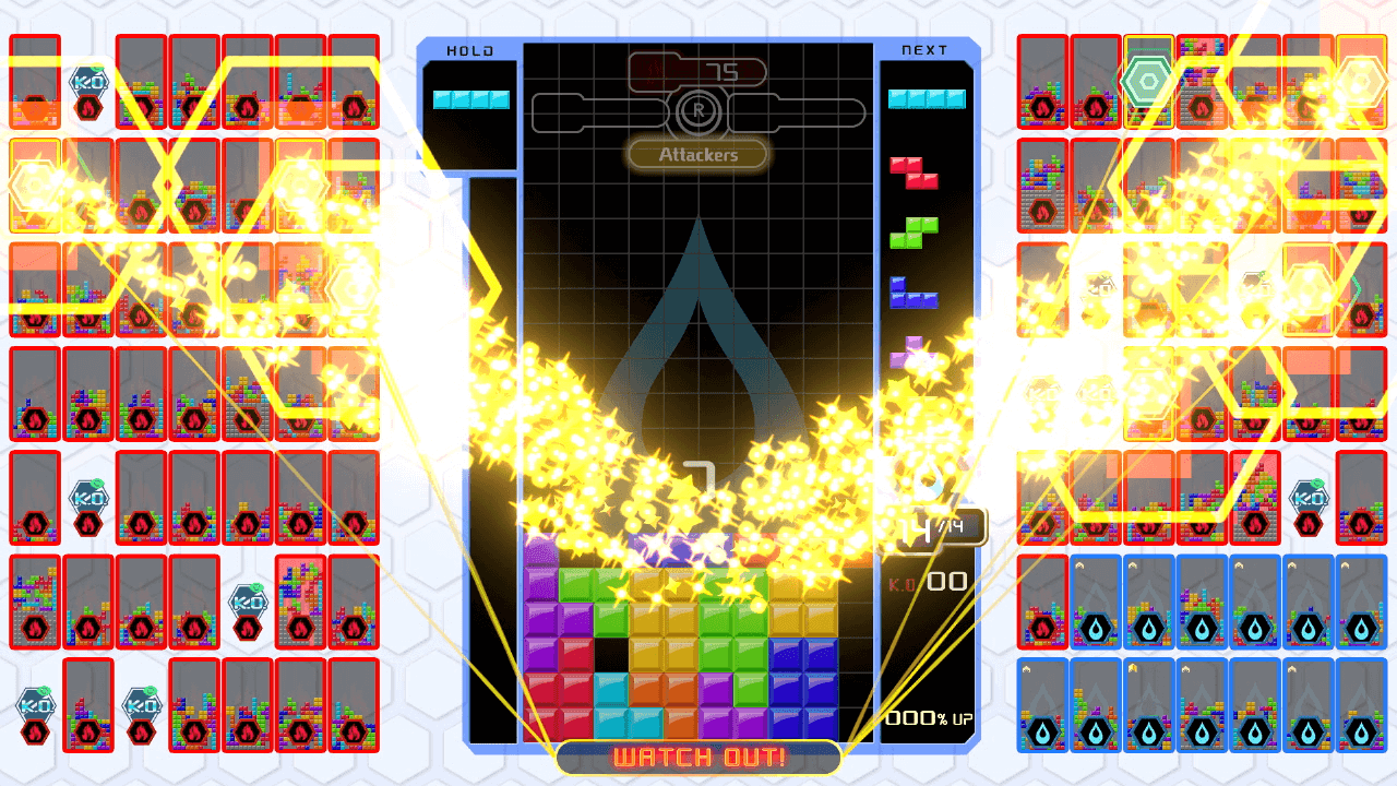Switch Tetris99 Teambattle 08