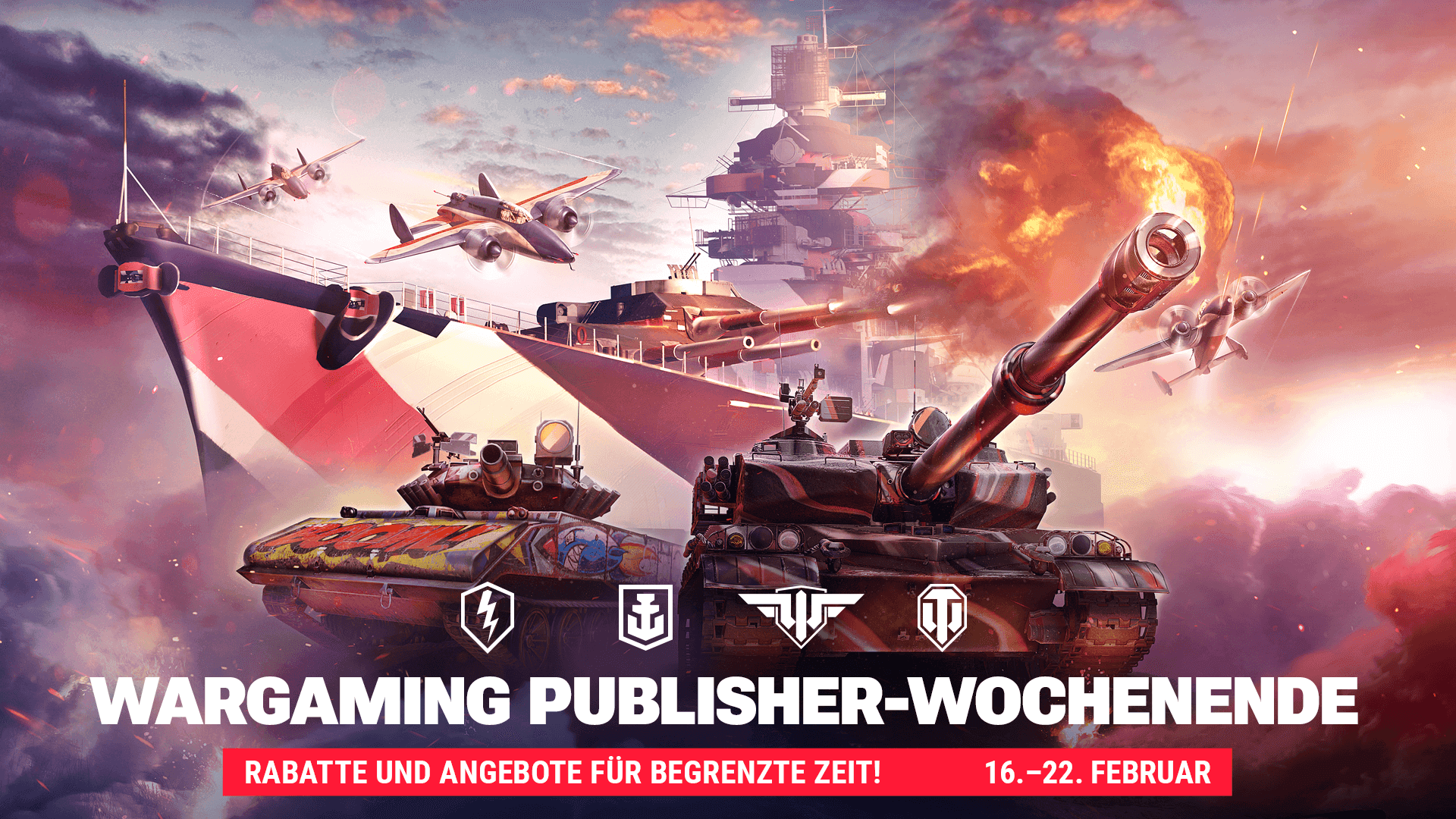 Wargaming Steam Publisher Weekend Sale