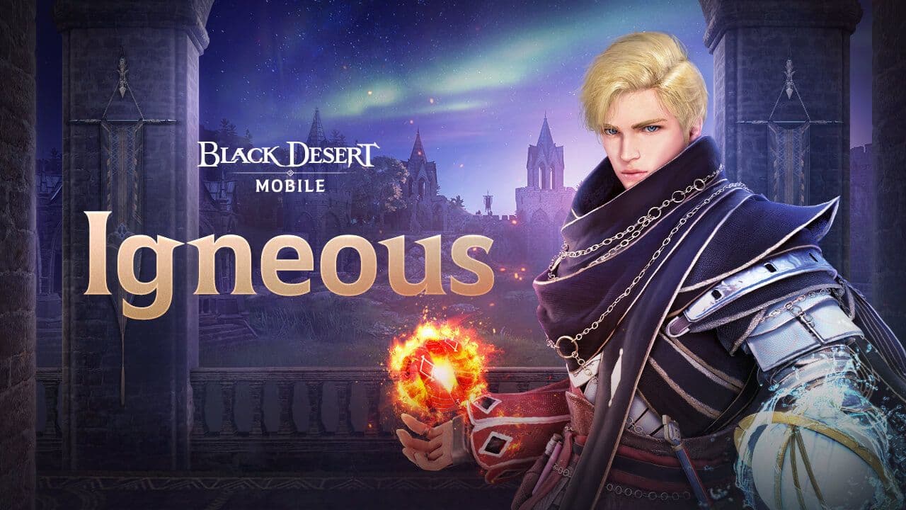 black desert mobile igneous key art