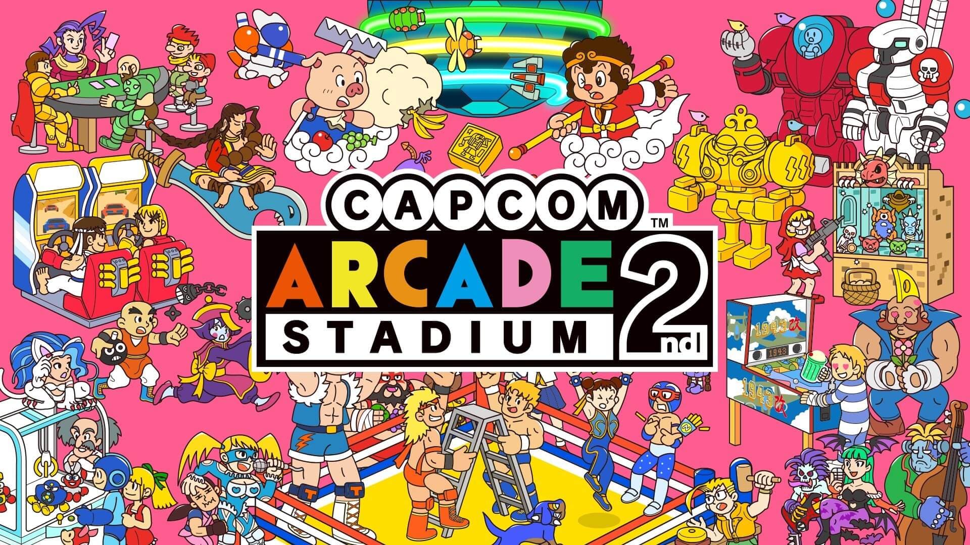 capcom arcade 2nd stadium key art