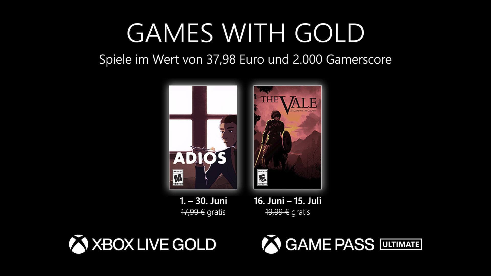 gameswithgold juni 2023