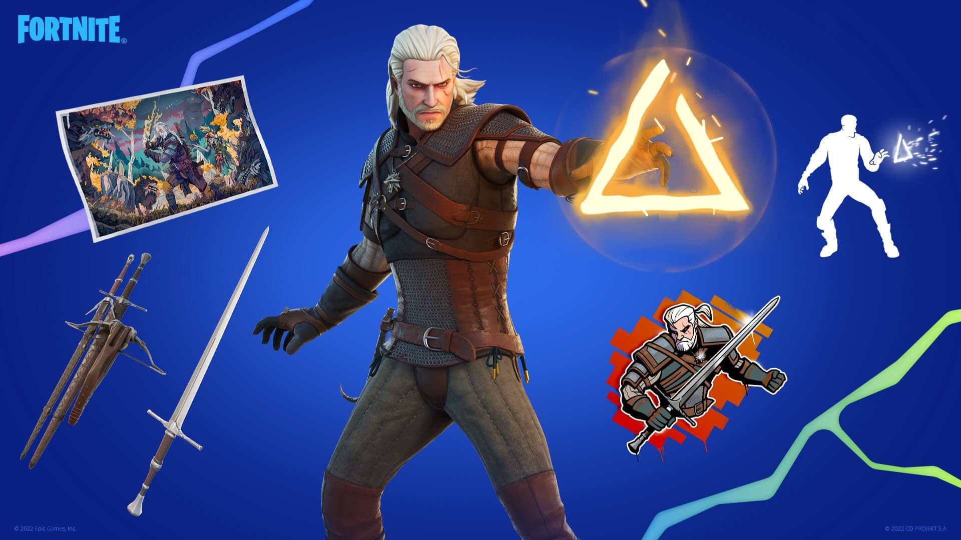 geralt of rivia cosmetic set quest reward