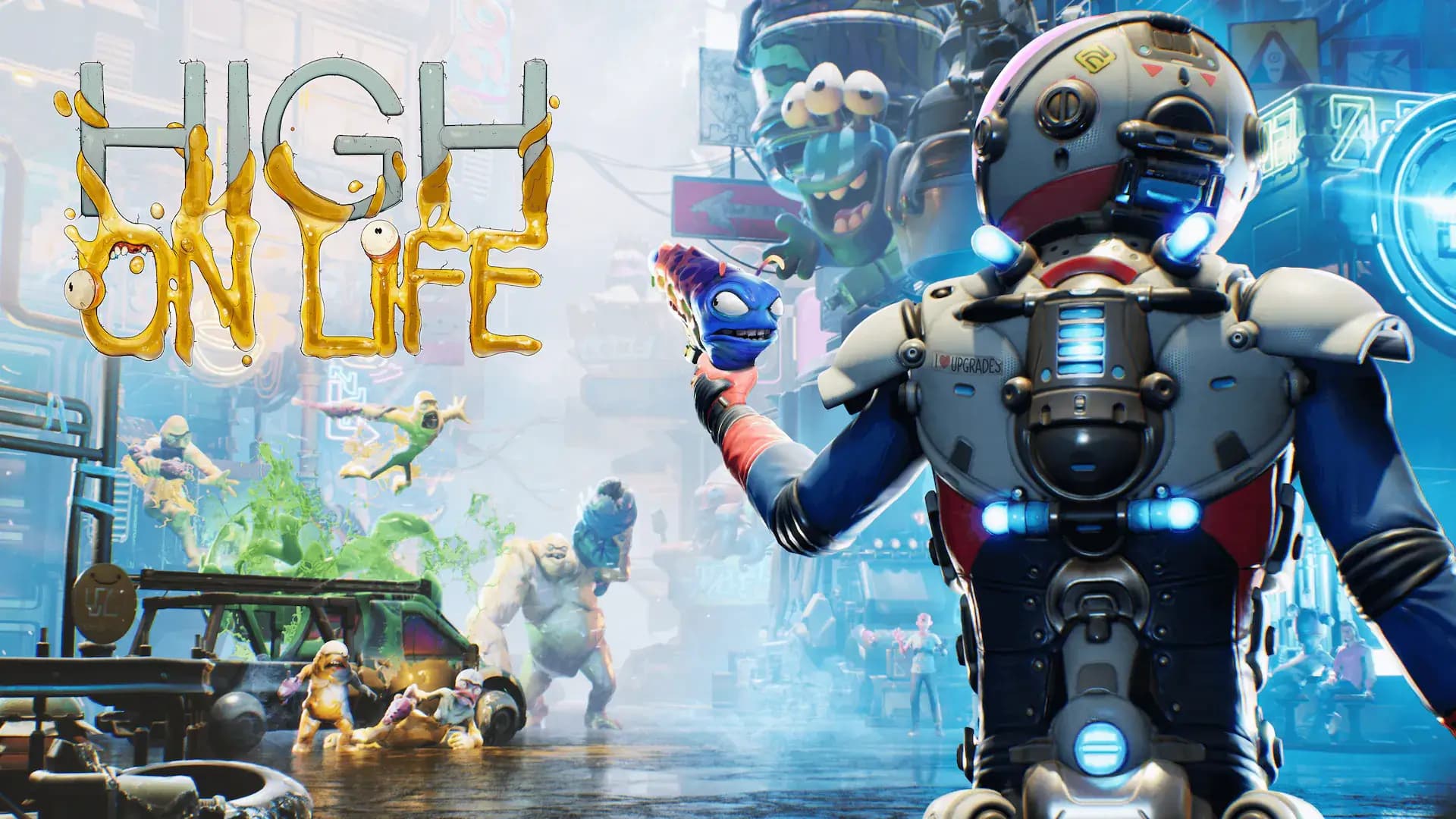 high on life keyart