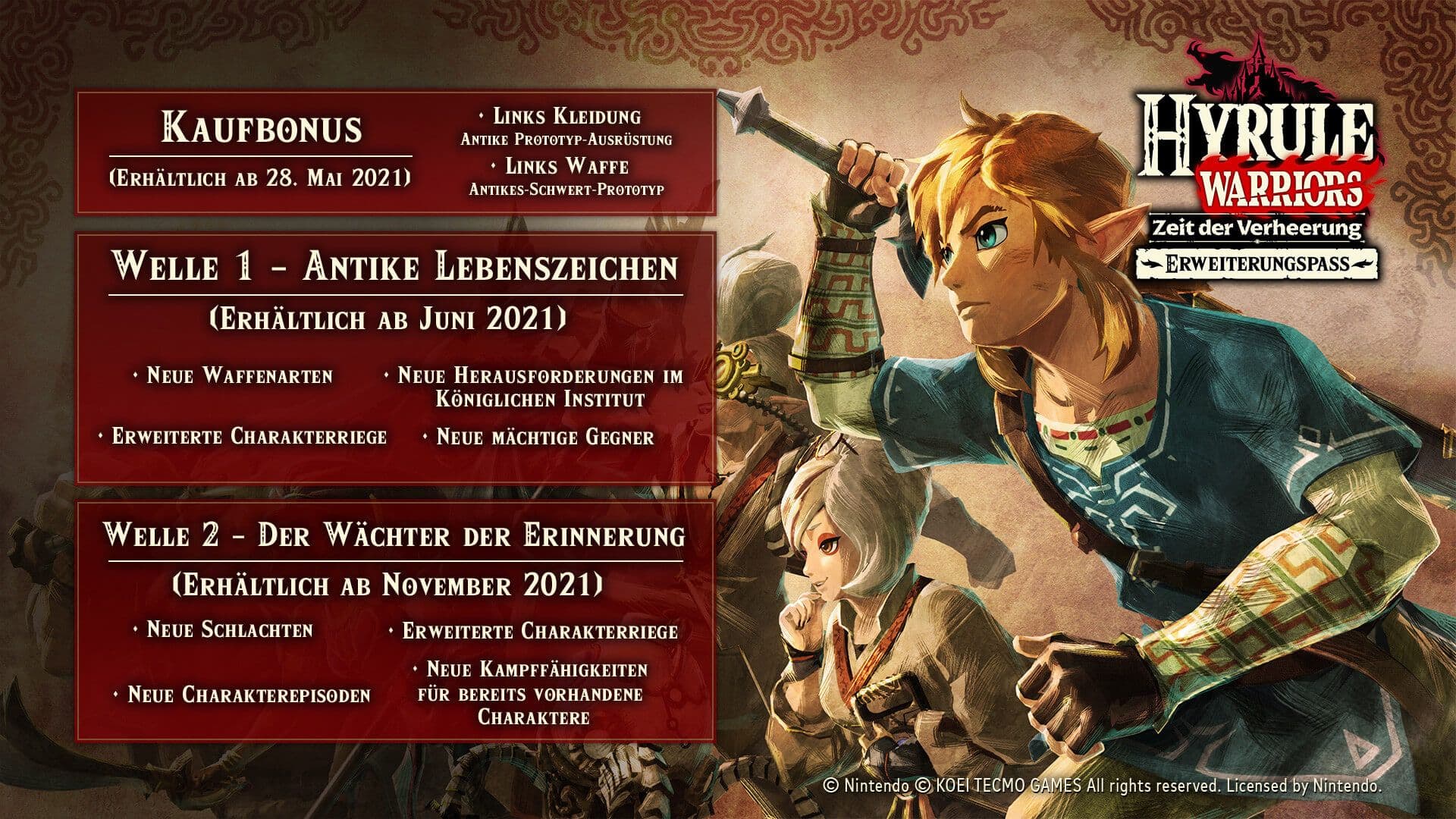 hyrule warriors 2 season pass bonus