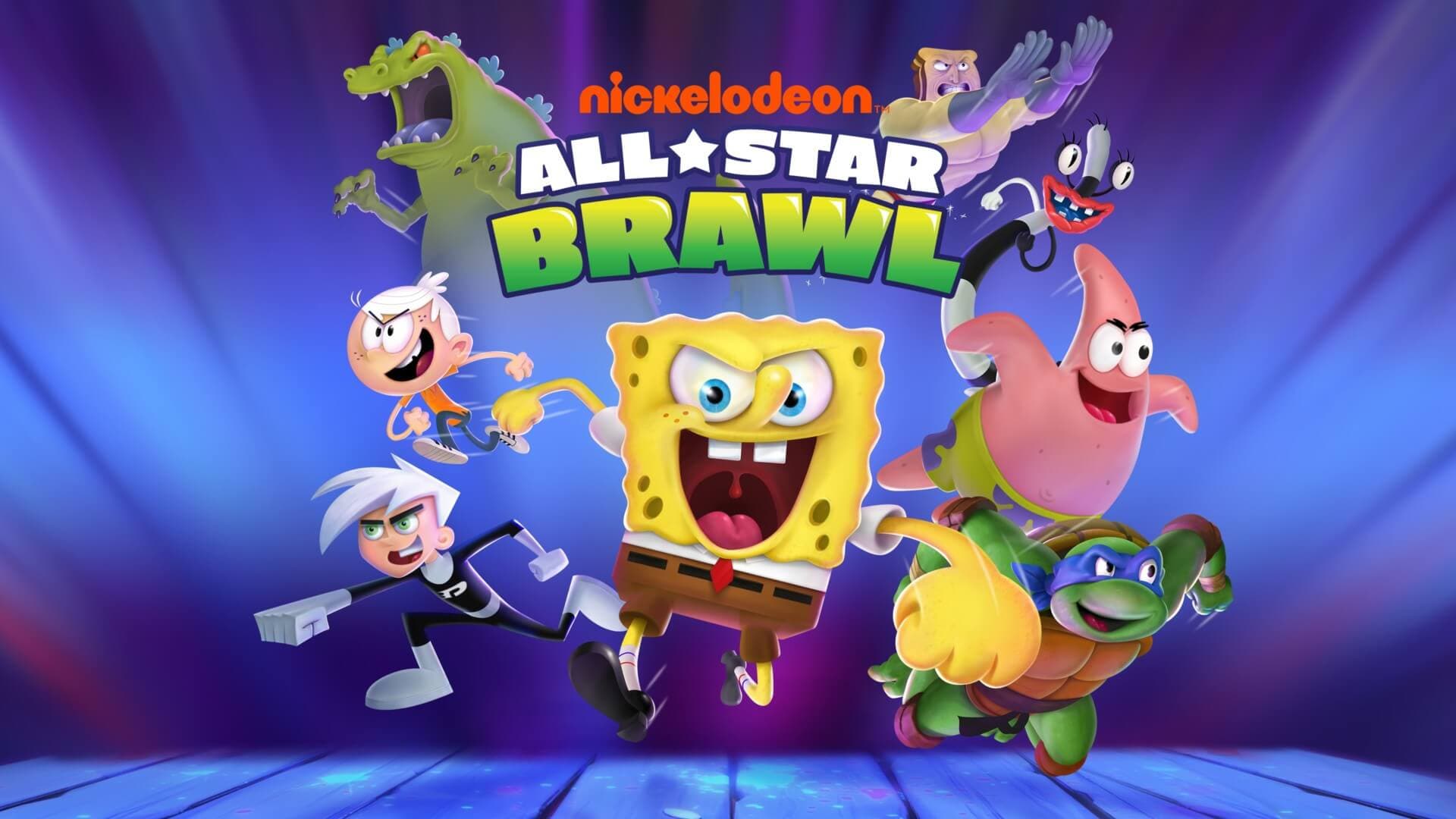 nickelodeon all star brawl key art
