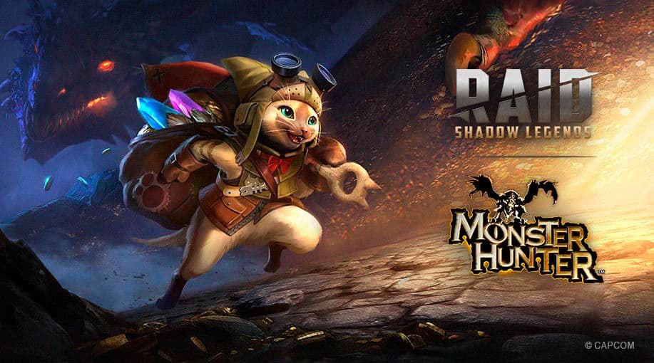 Monster Hunter Kollaboration mit RAID: Shadow Legends