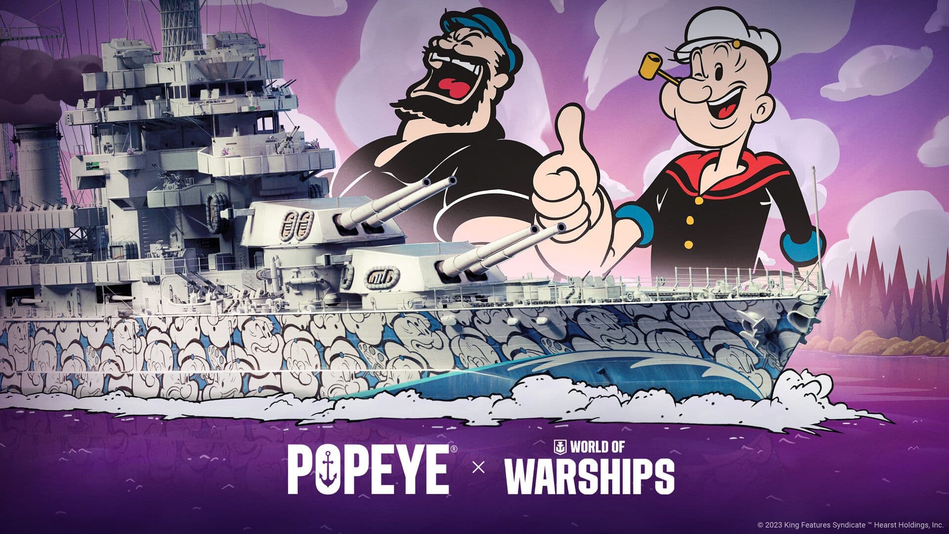 popeye 23 art kv v2 1920x1080 wg bg wows