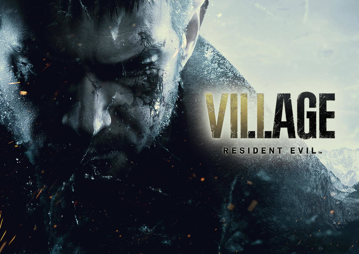 resident evil village key art