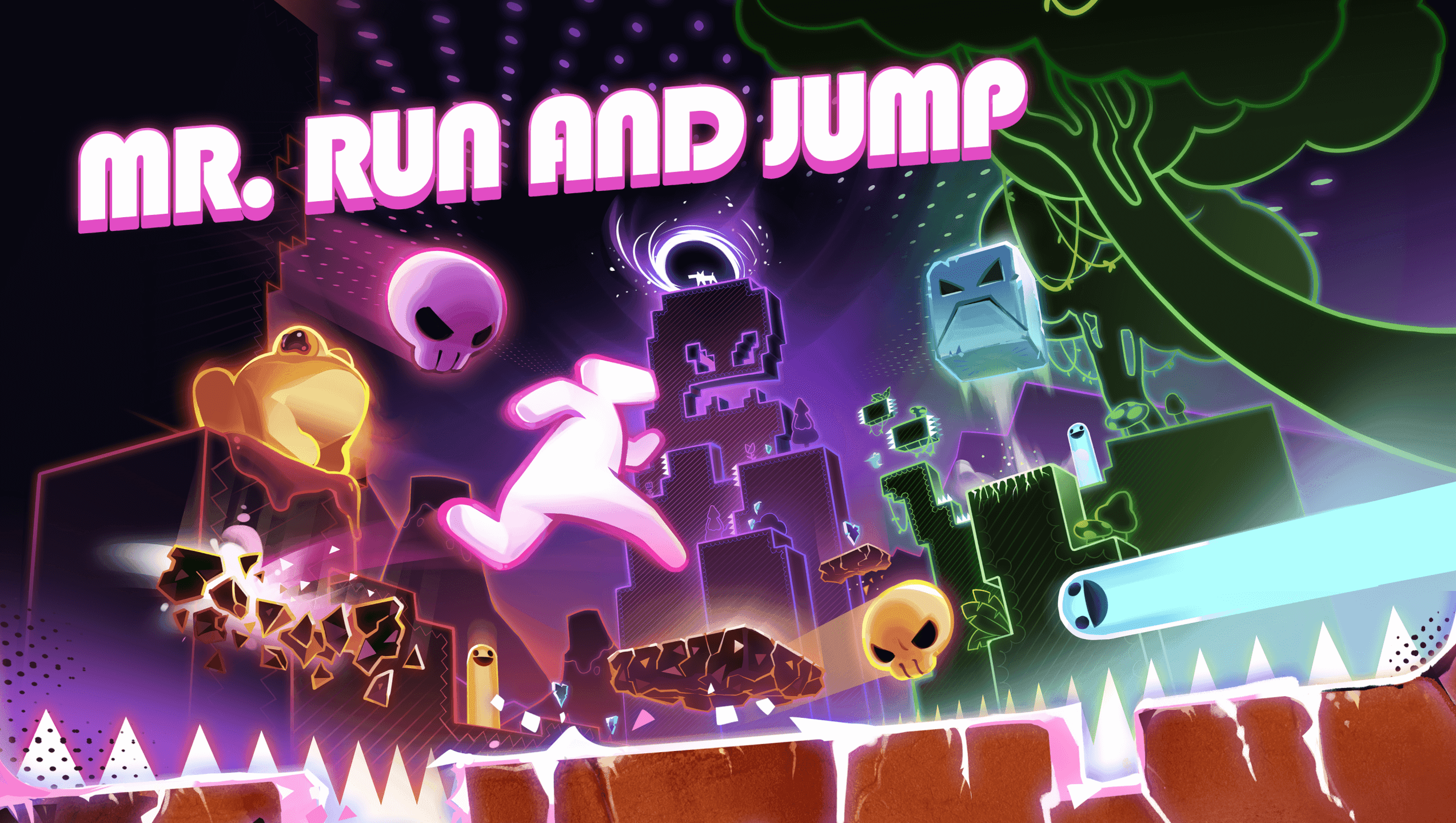 run and jump key art w logo