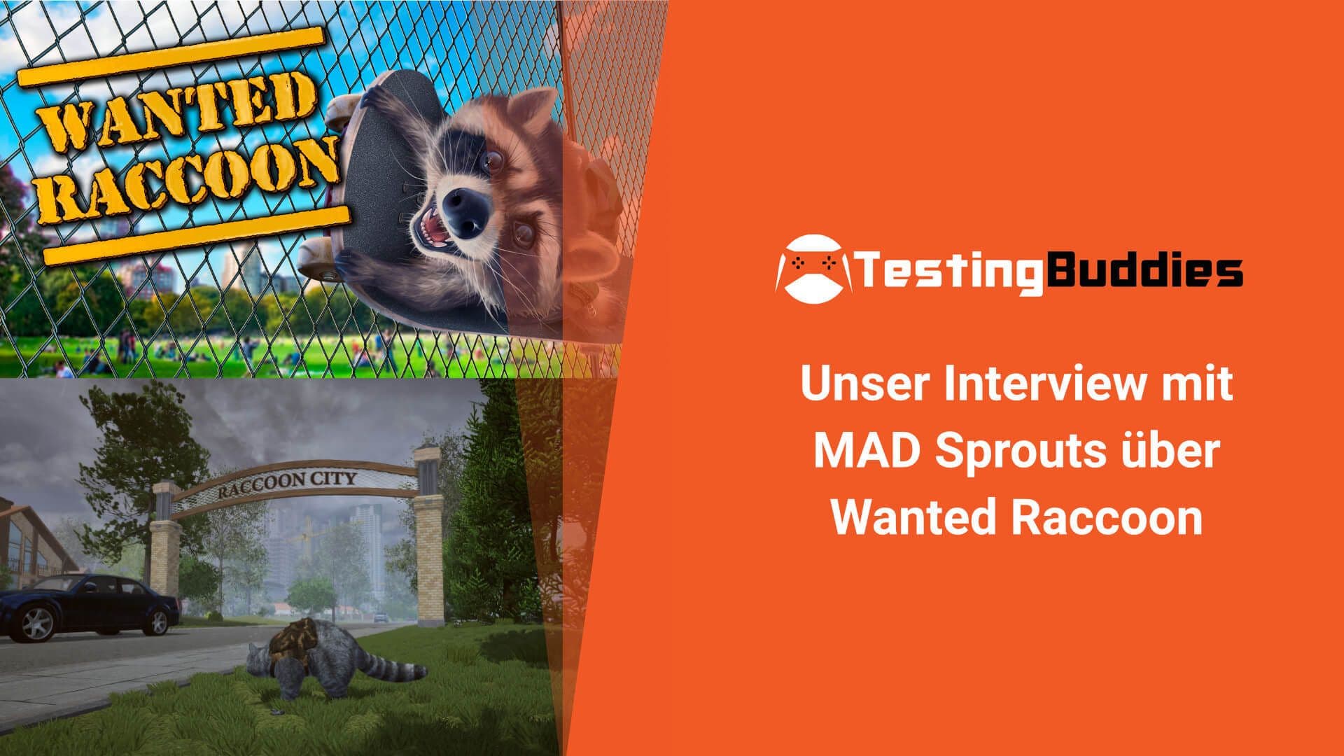 Unser Interview mit MAD Sprouts über Wanted Raccoon - TestingBuddies - Dein  unabhängiges Spielemagazin