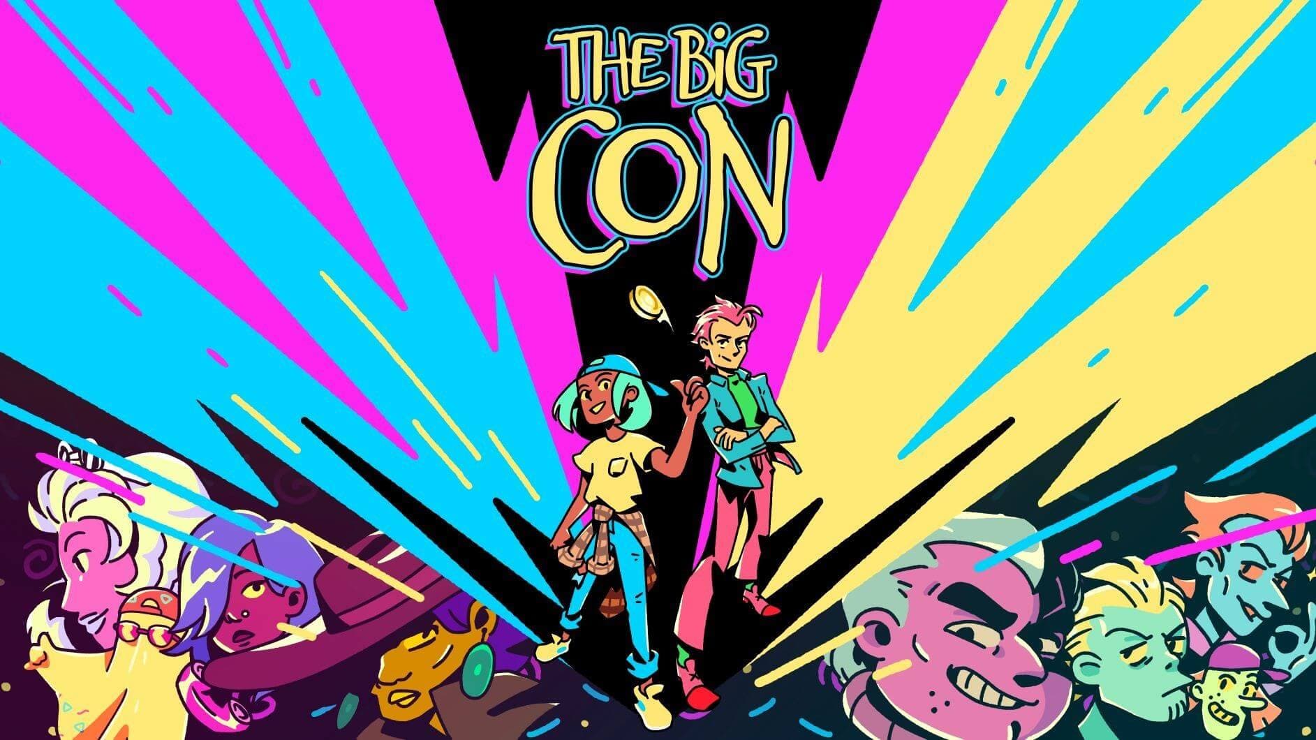 the big con key art