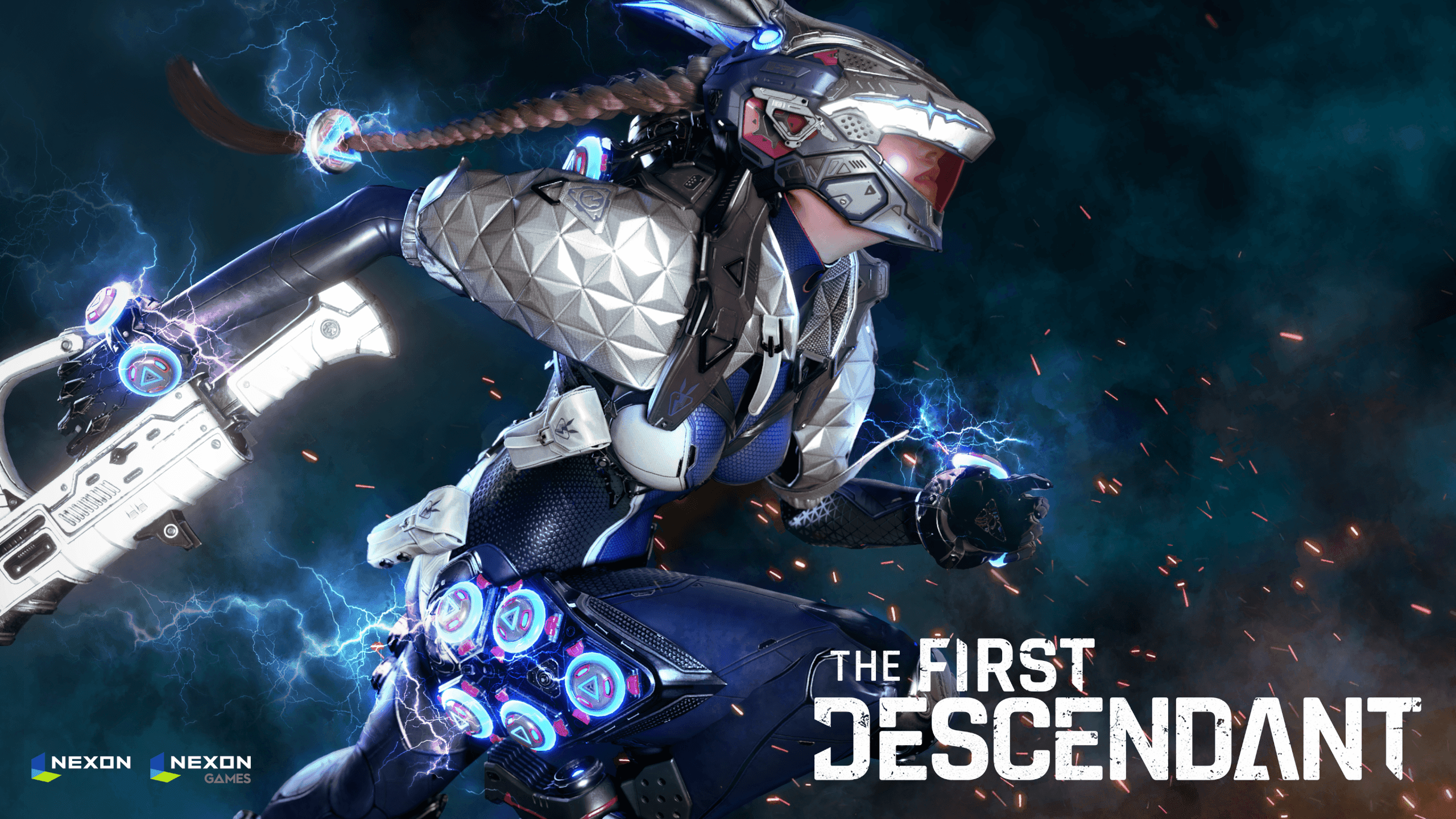 the first descendant key art