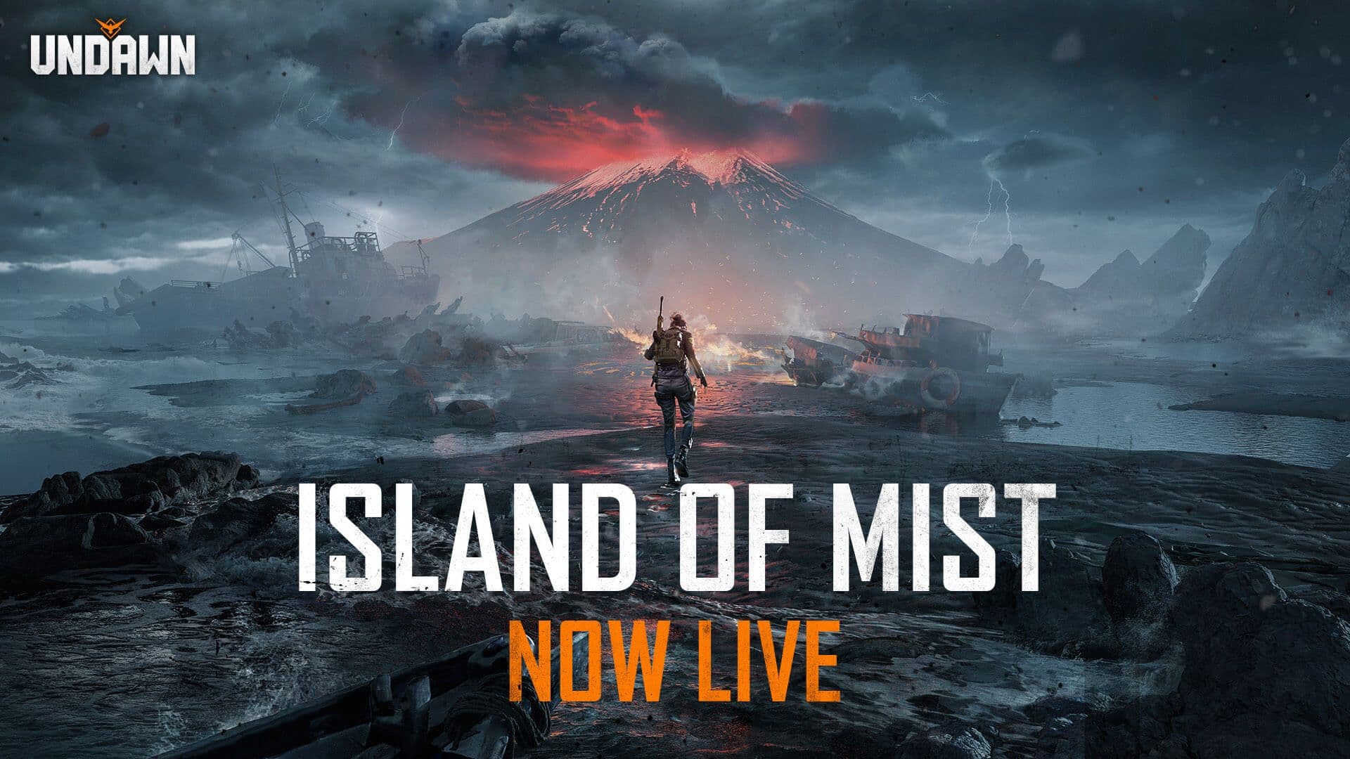 undawn island of mist slogan