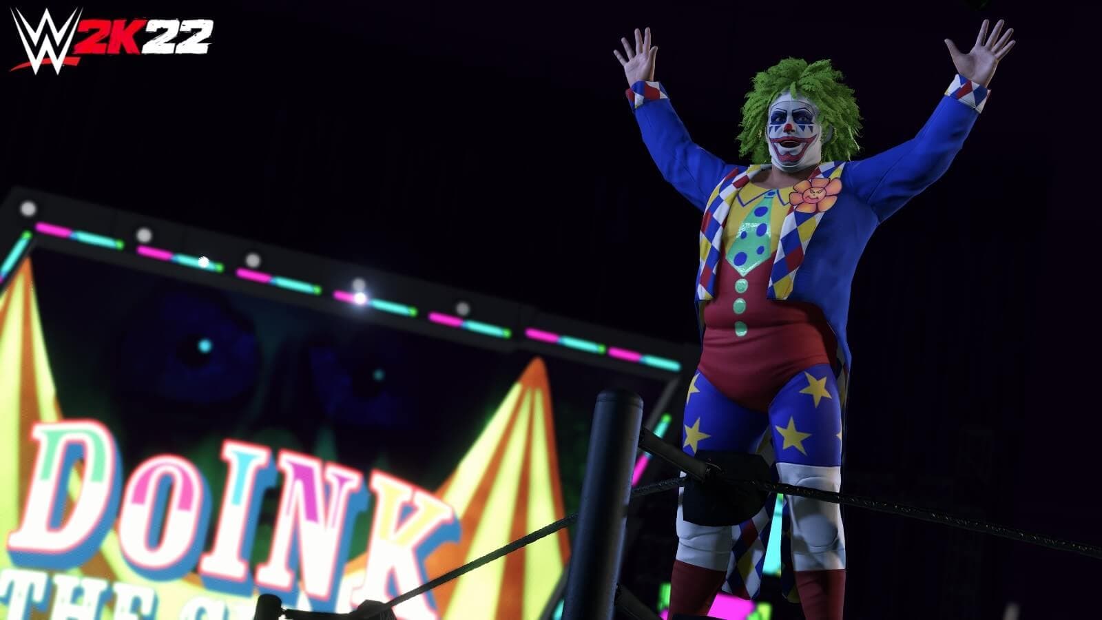 wwe 2k22 doink the clown