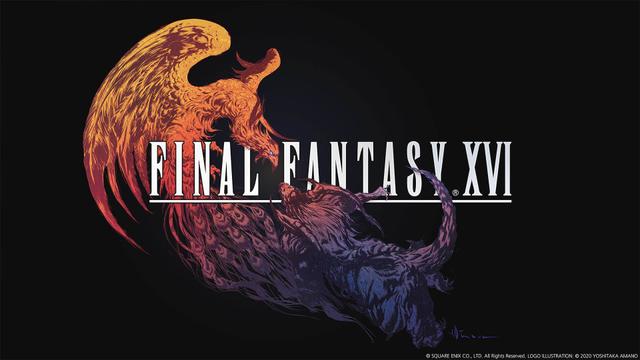 Final Fantasy Xvi Logo Black En