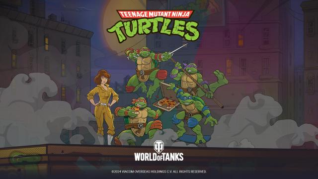 World of Tanks Teenage Mutant Ninja Turtle