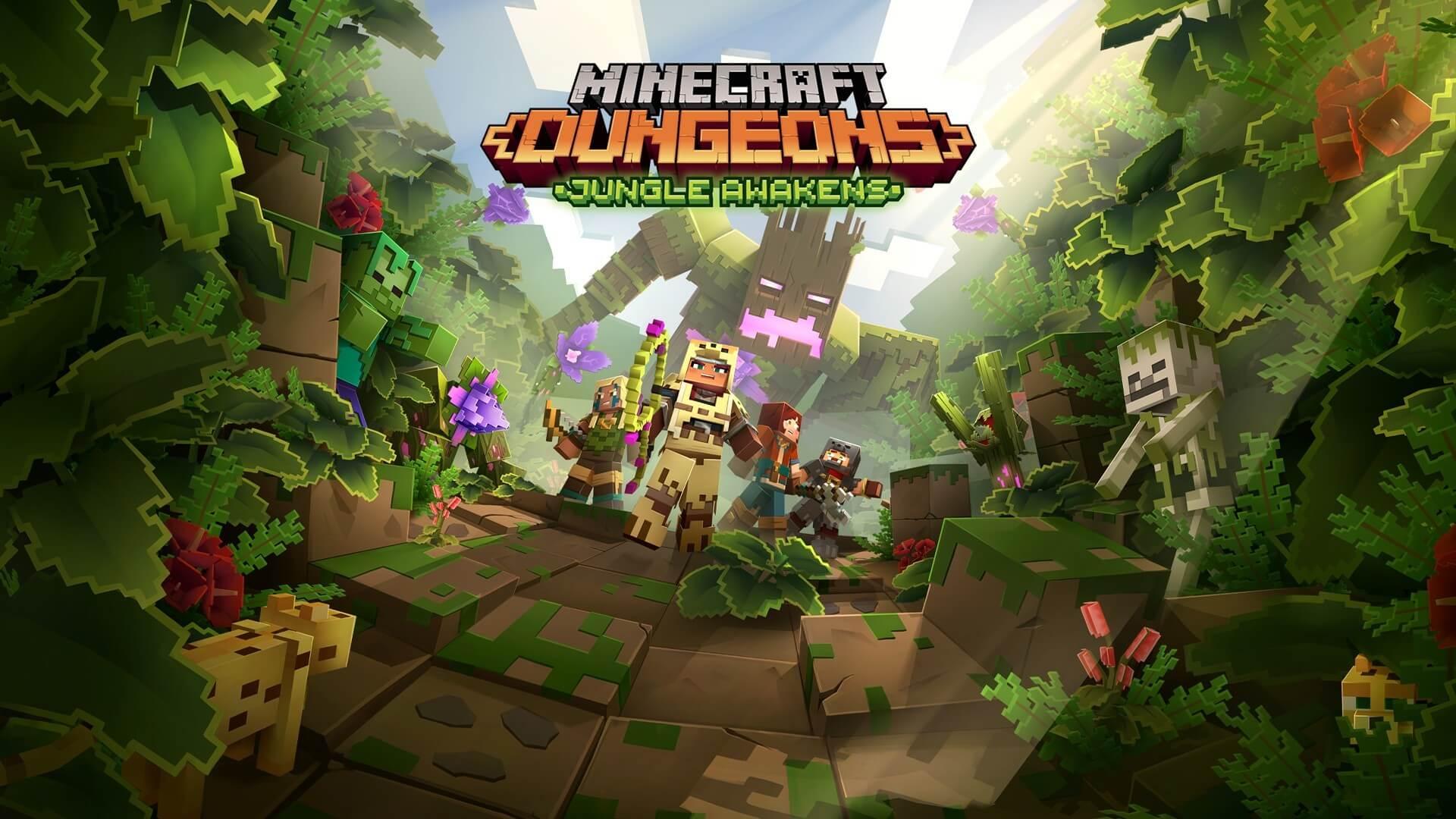 Mediaasset Minecraft Dungeons Jungle Awakens