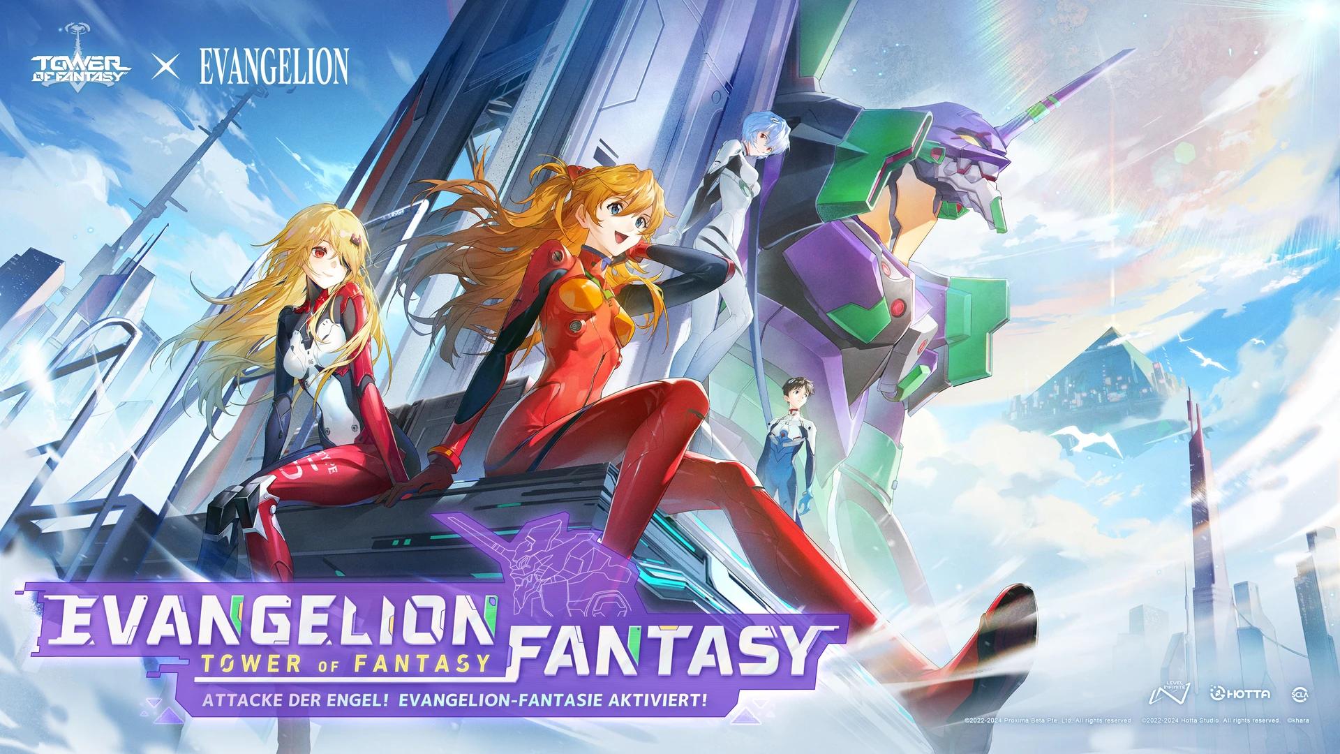 Tower of Fantasy Kollaboration mit Evangelion