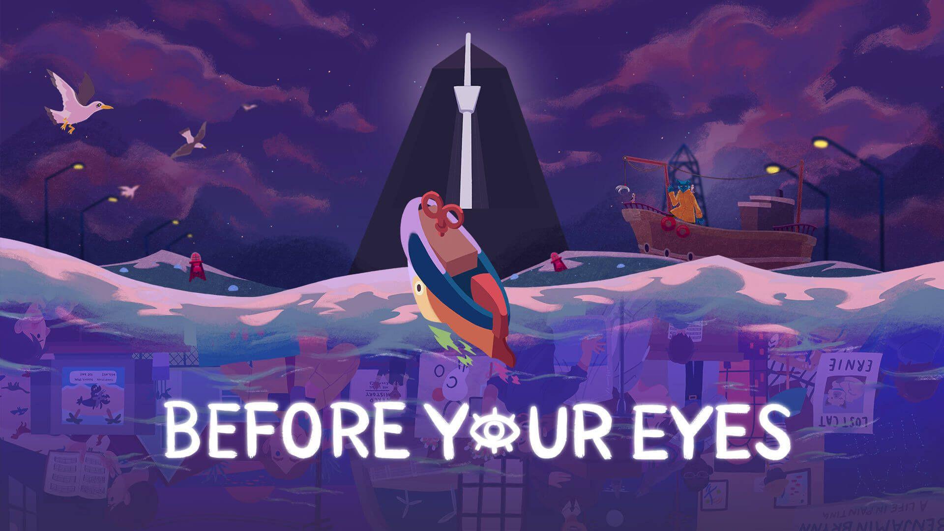 before your eyes art