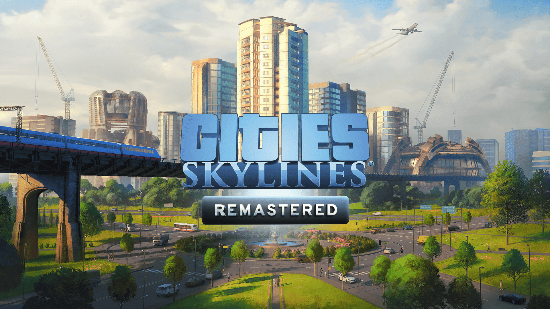 cities skylines remastered key art