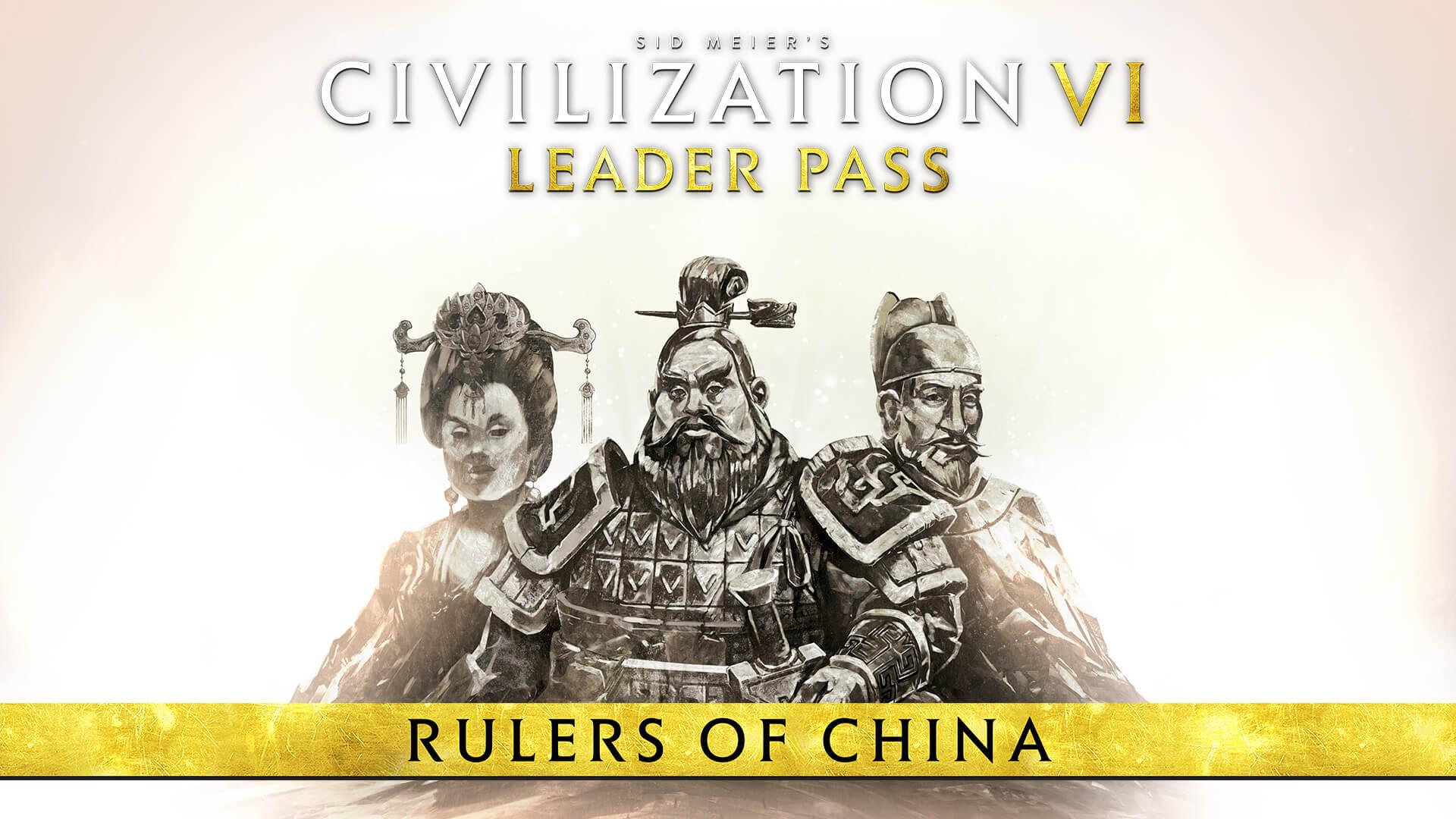 civilization vi leader pass rulers of china