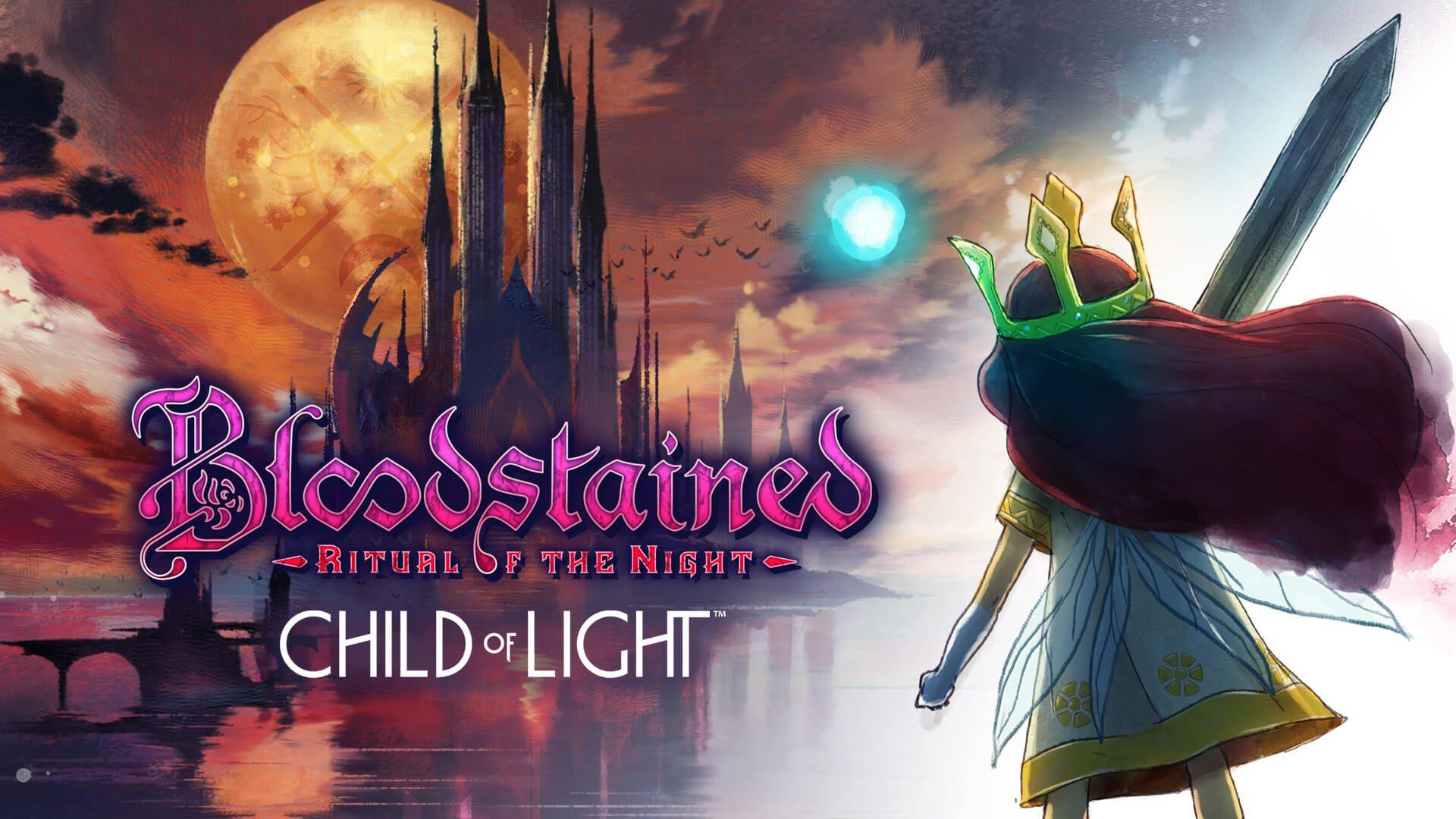 keyart Bloodstained: Ritual of the Night x Child of Light