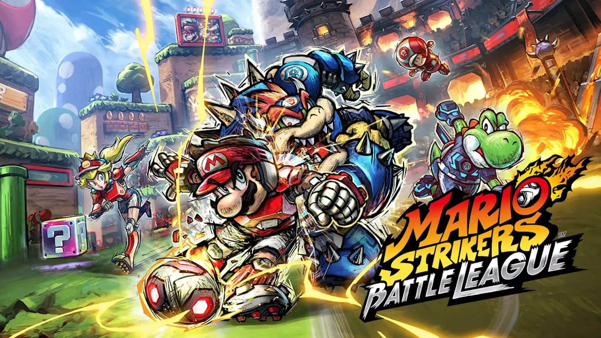 mario strikers battle league roster