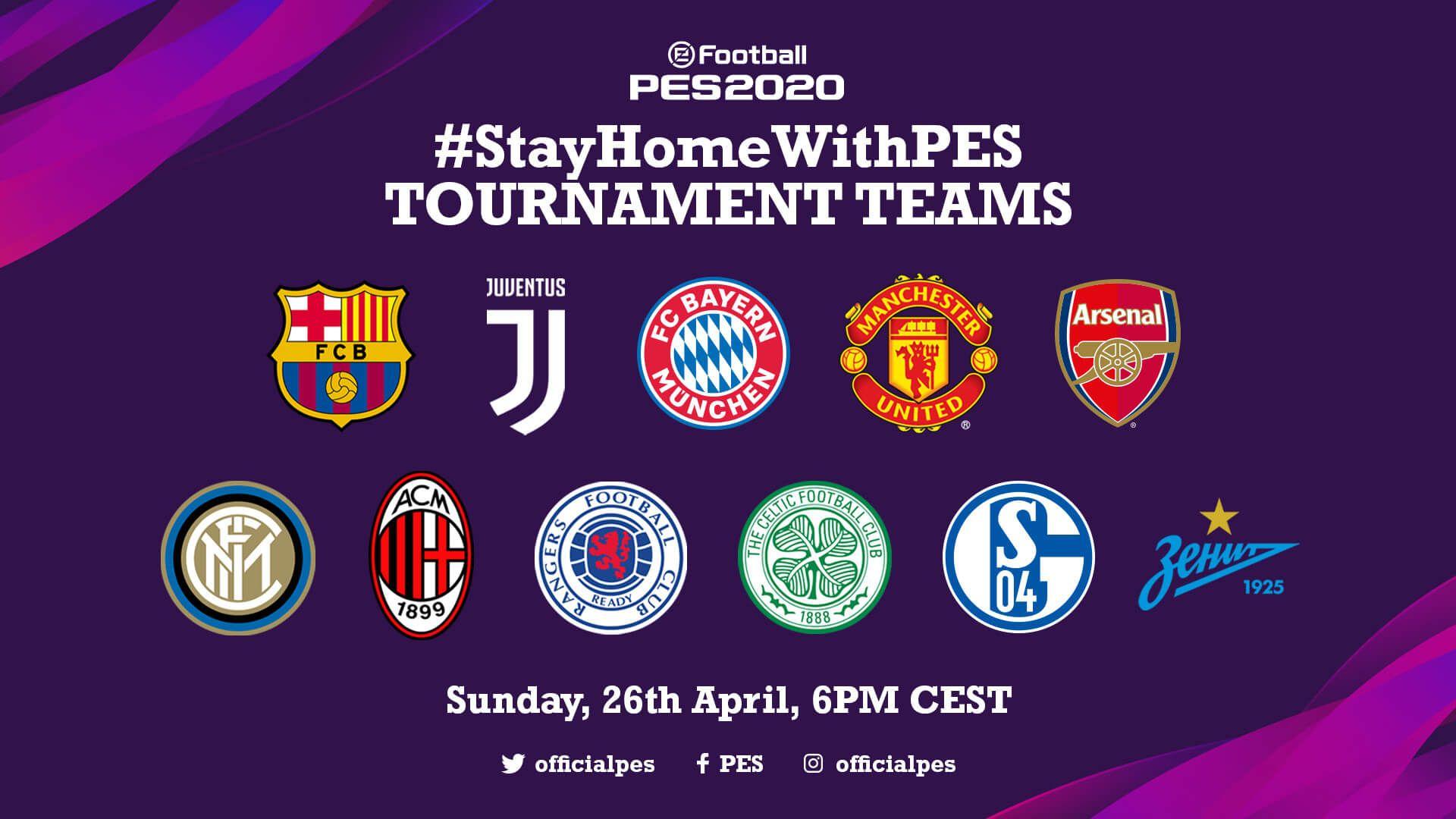 #stayhomewithpes Teams Cest