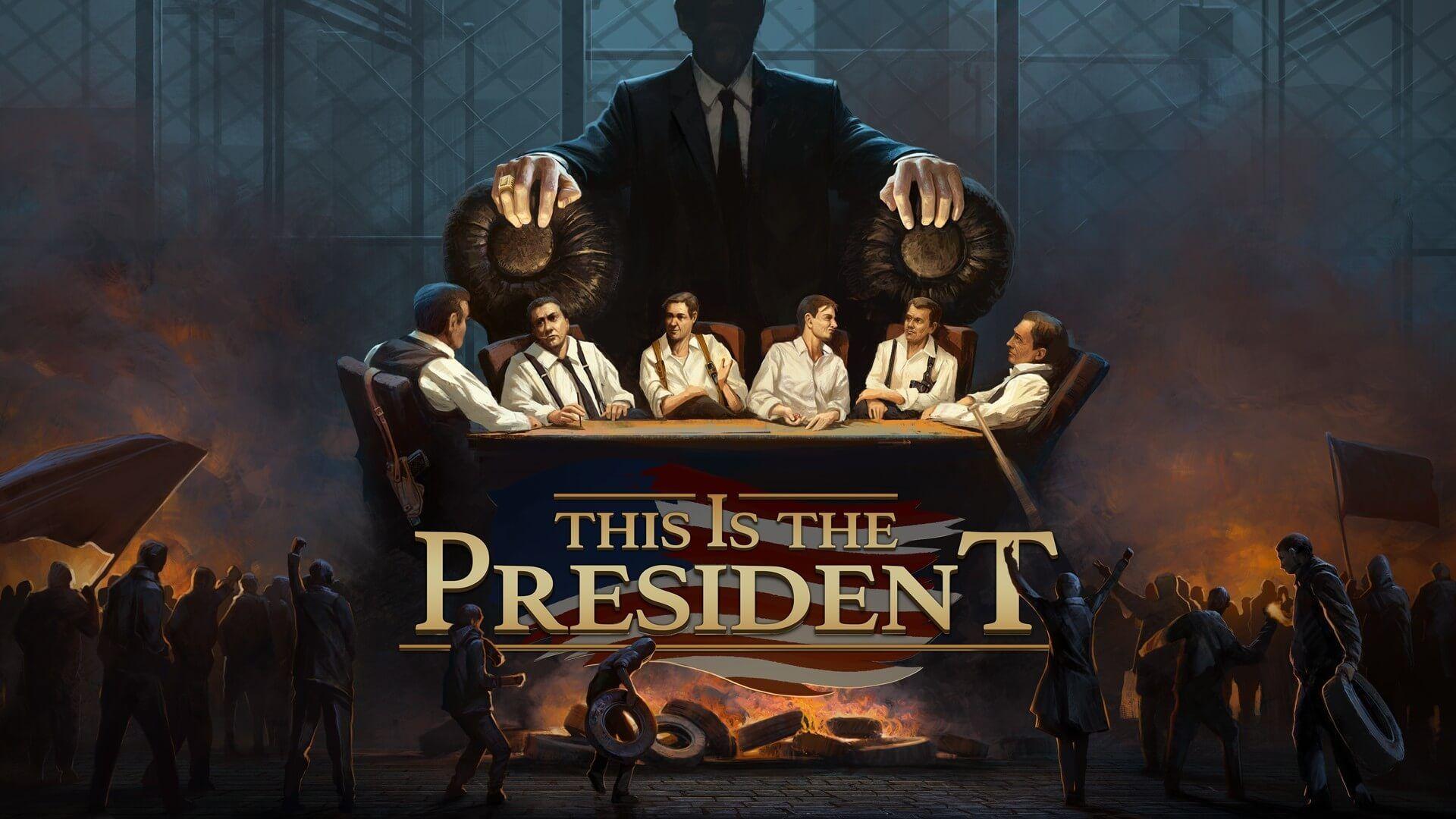 this is the president key art wide