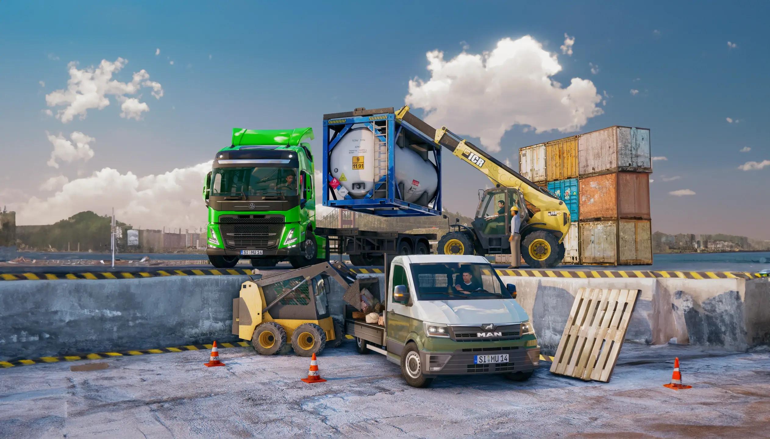 truck & logistics simulator