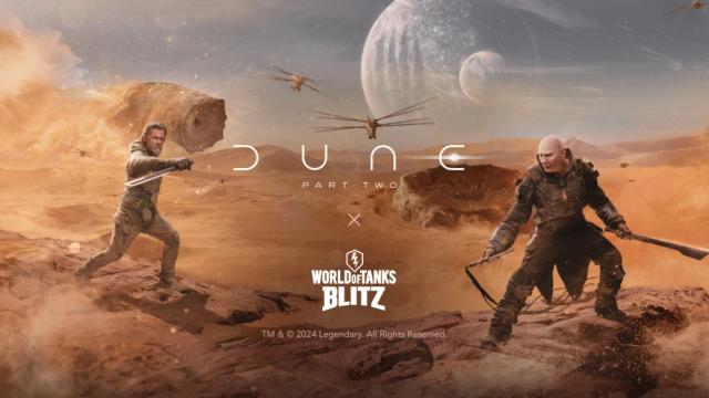 World of Tanks Blitz startet ein vom Film Dune: Teil 2 inspiriertes, planetarisches Event
